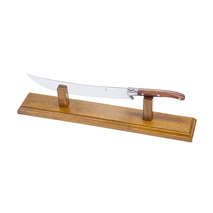 Set anggur kayu sampanye saber