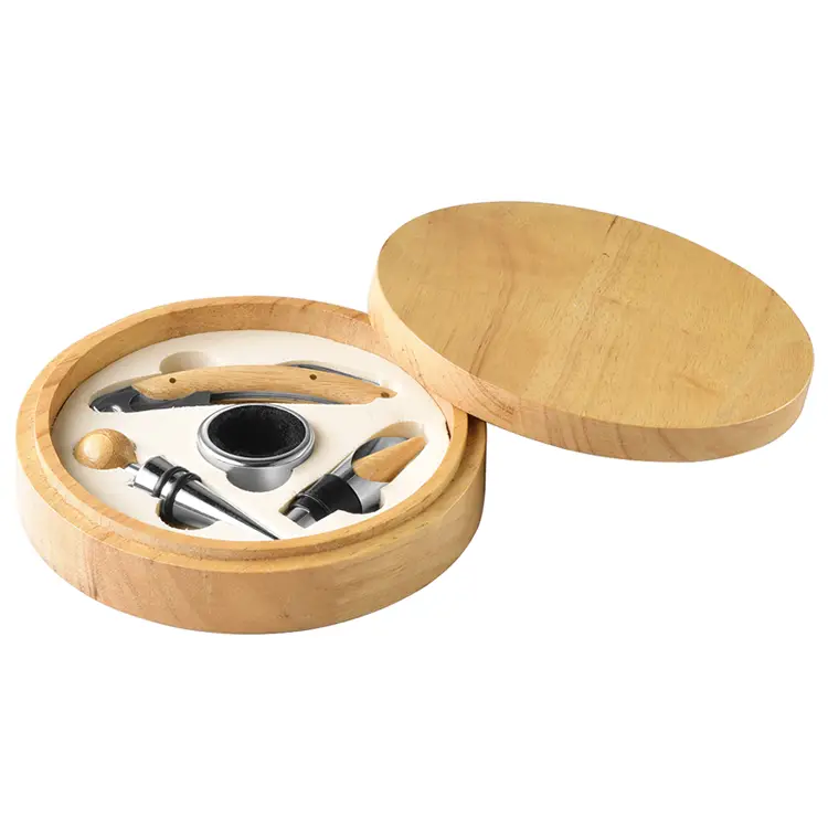Set anggur bambu bentuk bulat