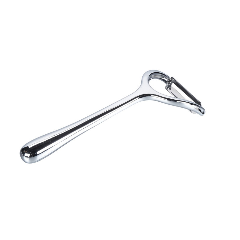 Paduan Seng Busur Besar Pengupas Pisau Stainless Steel Pengupas Buah Sayur